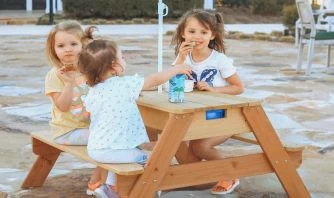 3-In-1 Kids Sand & Water Table