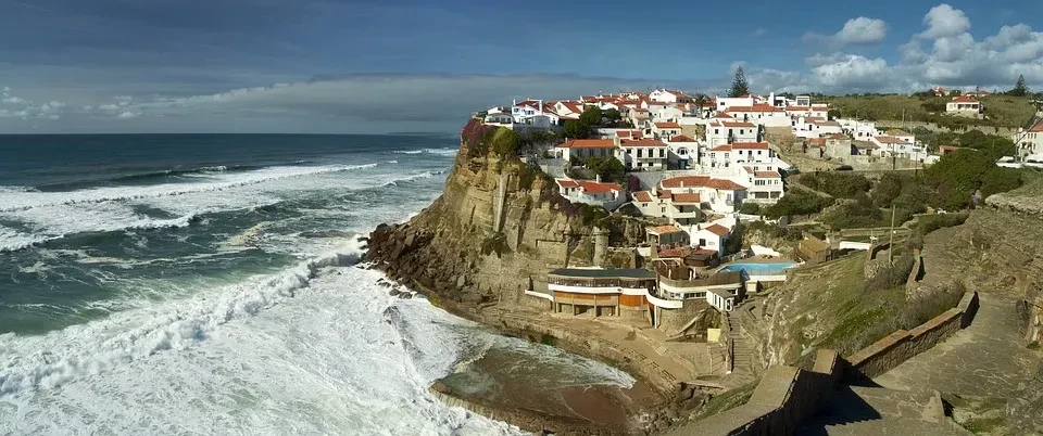 Beautiful Scenery Of Portugal'S Seaside Towns