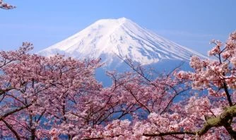 Fuji Snow Mountain Scenery
