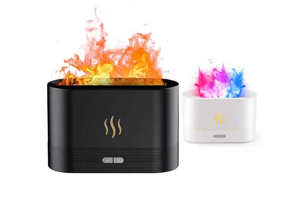 Colorful Flame Air Aroma Diffuser Humidifier